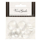 Creativ company ronde cabochons met platte achterkant, 8st.