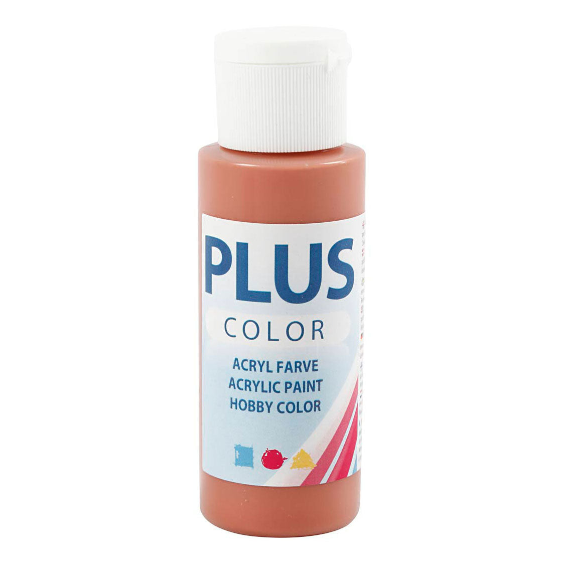 Creativ company plus color acrylverf terracotta, 60ml