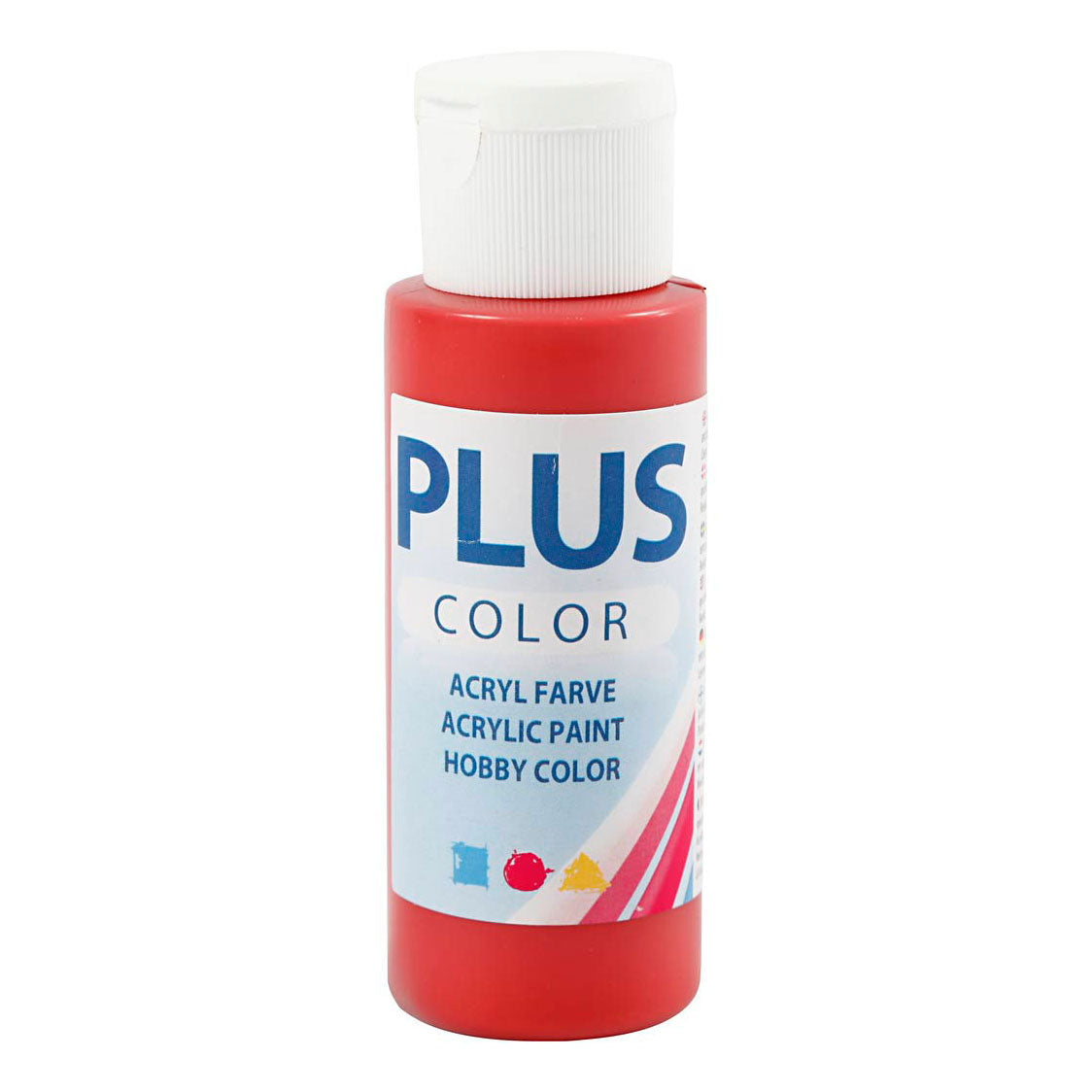 Creativ company plus color acrylverf kerstrood, 60 ml