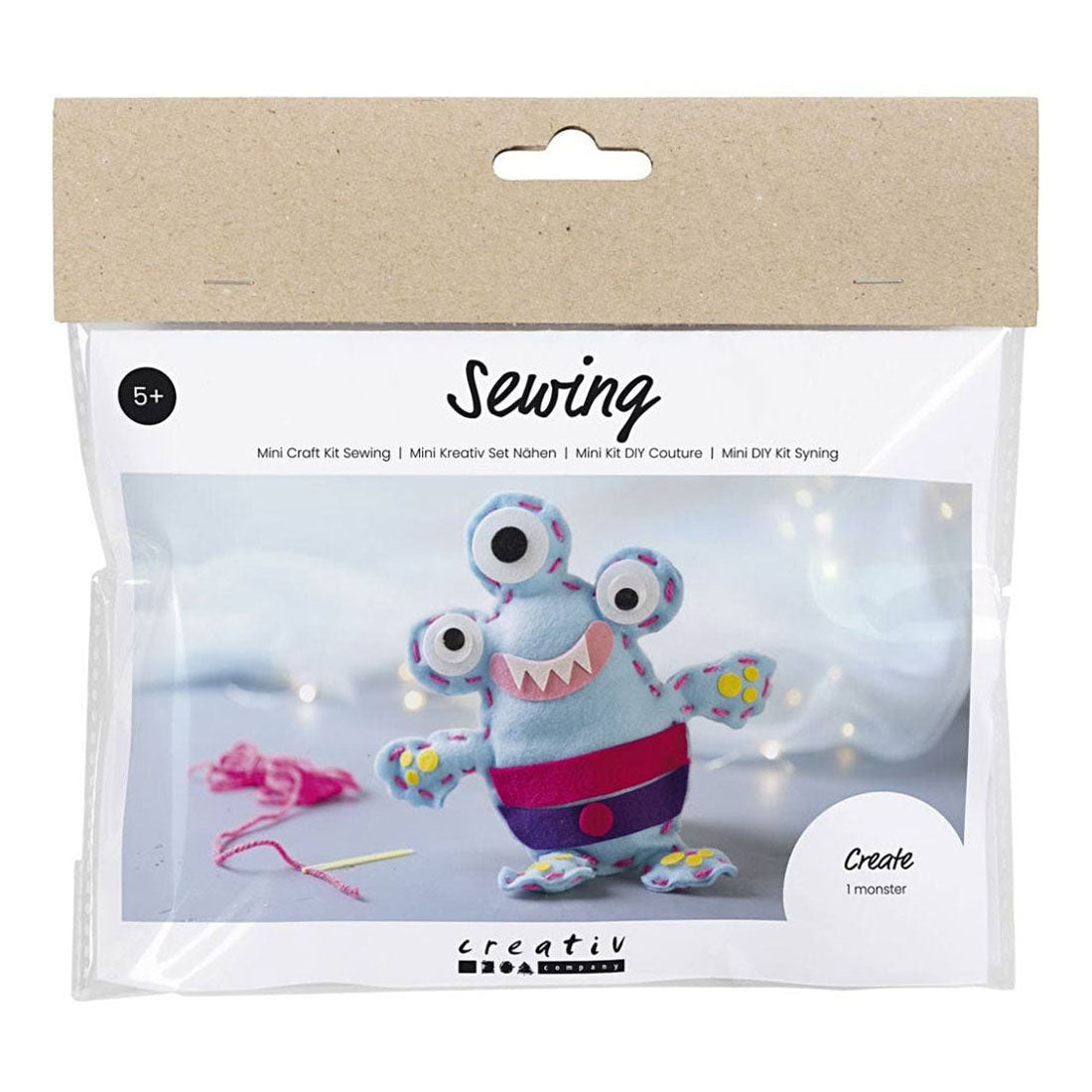 Creativ Company Mini Hobbyset Naaien Viltmonster