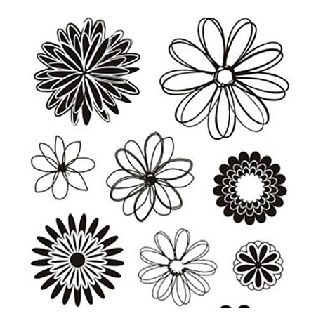 Creativ company http: www.cchobby.nl silicone-stempels-bloemen-vel-11x15-5-cm-1-vel