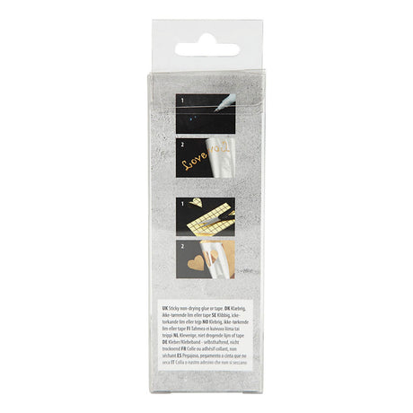 Creativ company http: www.cchobby.nl deco-folie-b-15-5-cm-dikte-0-02-mm-zilver-50-cm-1-rol