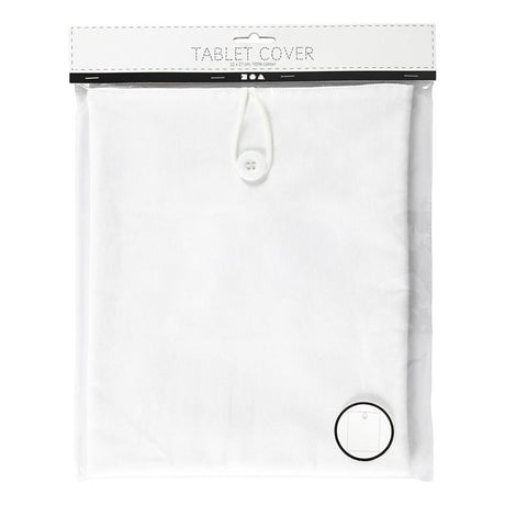 Creativ company tablet hoes wit, 22x27cm