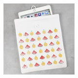 Creativ company tablet hoes wit, 22x27cm