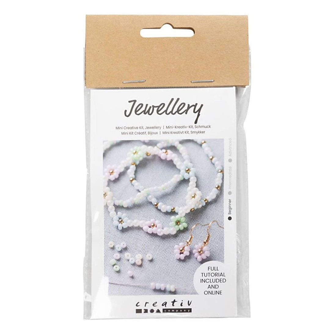 Creativ company http: www.cchobby.nl mini-hobbyset-sieraden-elastische-armband-oorbel-1-doos