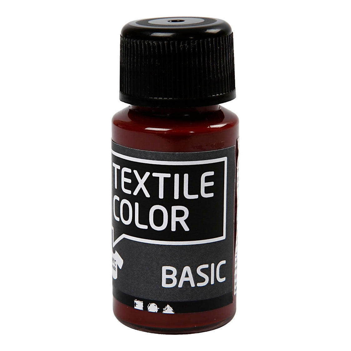 Creativ Company Textile Color Semi-dekkende Textielverf Bruin, 50ml