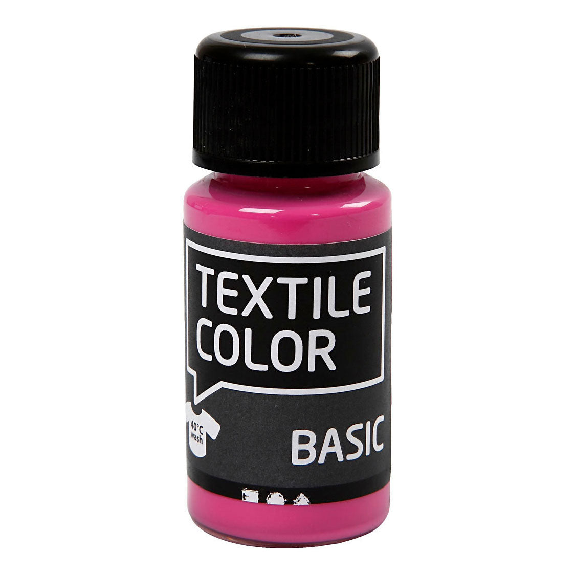 Creativ Company Textile Color Semi-dekkende Textielverf Roze, 50ml