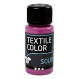 Creativ company textile color dekkende textielverf - fuchsia, 50ml