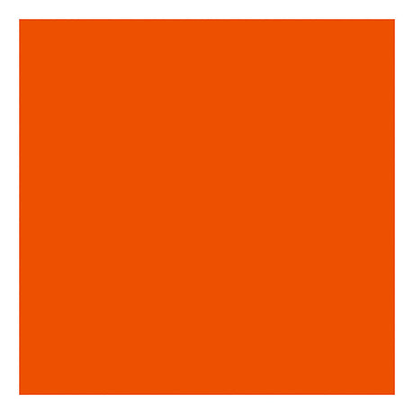 Creativ company textile color dekkende textielverf - neon oranje, 50ml