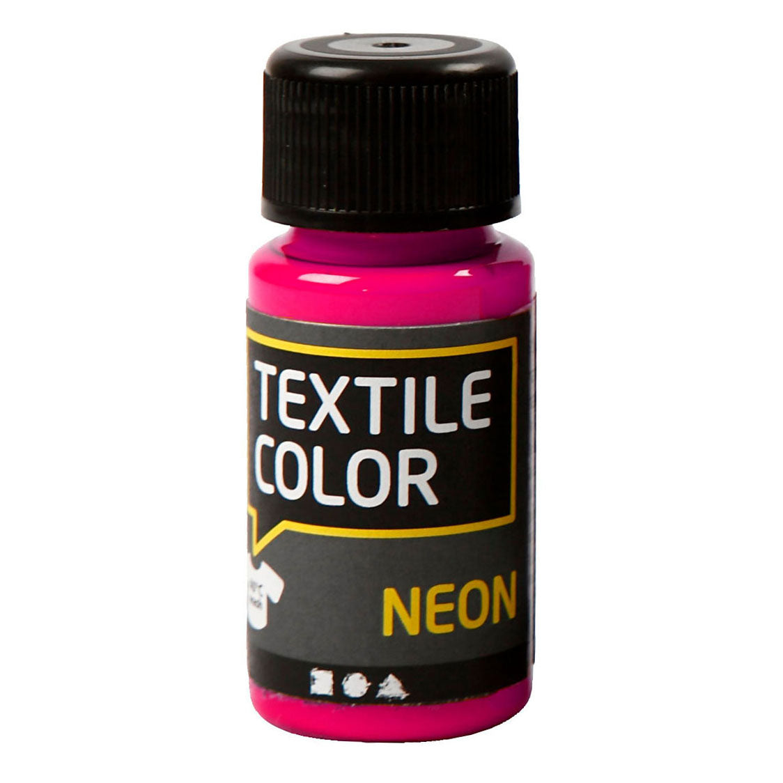 Creativ Company Textile Color Dekkende Textielverf Neon Roze, 50ml