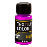 Creativ Company Textile Color Dekkende Textielverf Neon Paars, 50ml