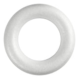 Creativ company styropor ringen met platte achterkant, 30cm