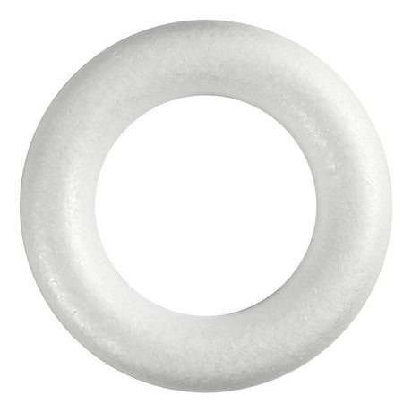Creativ company styropor ringen met platte achterkant, 30cm