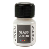 Creativ company glass color transparante verf - wit, 30ml