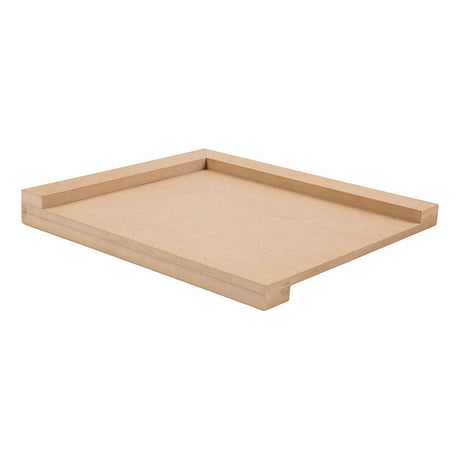 Creativ Company Houten Linoleumhouder Rechtshandig, 29x25cm