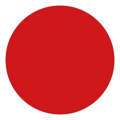 Creativ company textile color dekkende textielverf - rood, 250ml