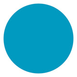 Creotime textile color dekkende textielverf - turquoise blauw, 250ml