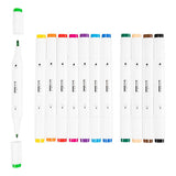 Creativ company tekenstift standaard kleuren, 12st. dubbelzijdig