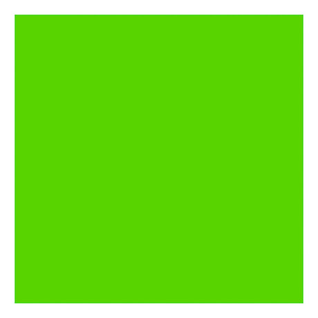 Creativ company textile color semi-dekkende textielverf - neon groen, 500ml