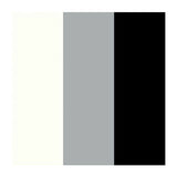 Creativ company plus color marker - zwart off-white rain grey, 3st.