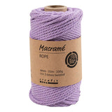 Creativ company macrame koord paars, 55m