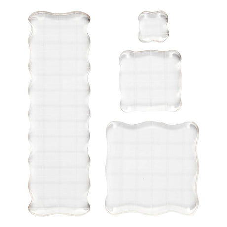 Creativ company stempelblok set, 4st.