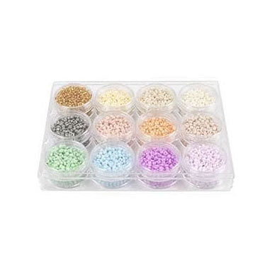 Creativ company https: www.cchobby.nl rocailles-d-3-mm-afm-8-0-gatgrootte-0-6-1-0-mm-pastelkleuren-12x17-gr-1-doos