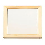 Creativ company onderzetter met houten lijst 15x15cm, 10st.