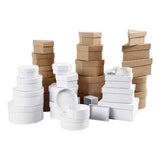 Creativ company http: www.cchobby.nl dozen-afm-6-5-18-cm-bruin-wit-30-stuk-1-set