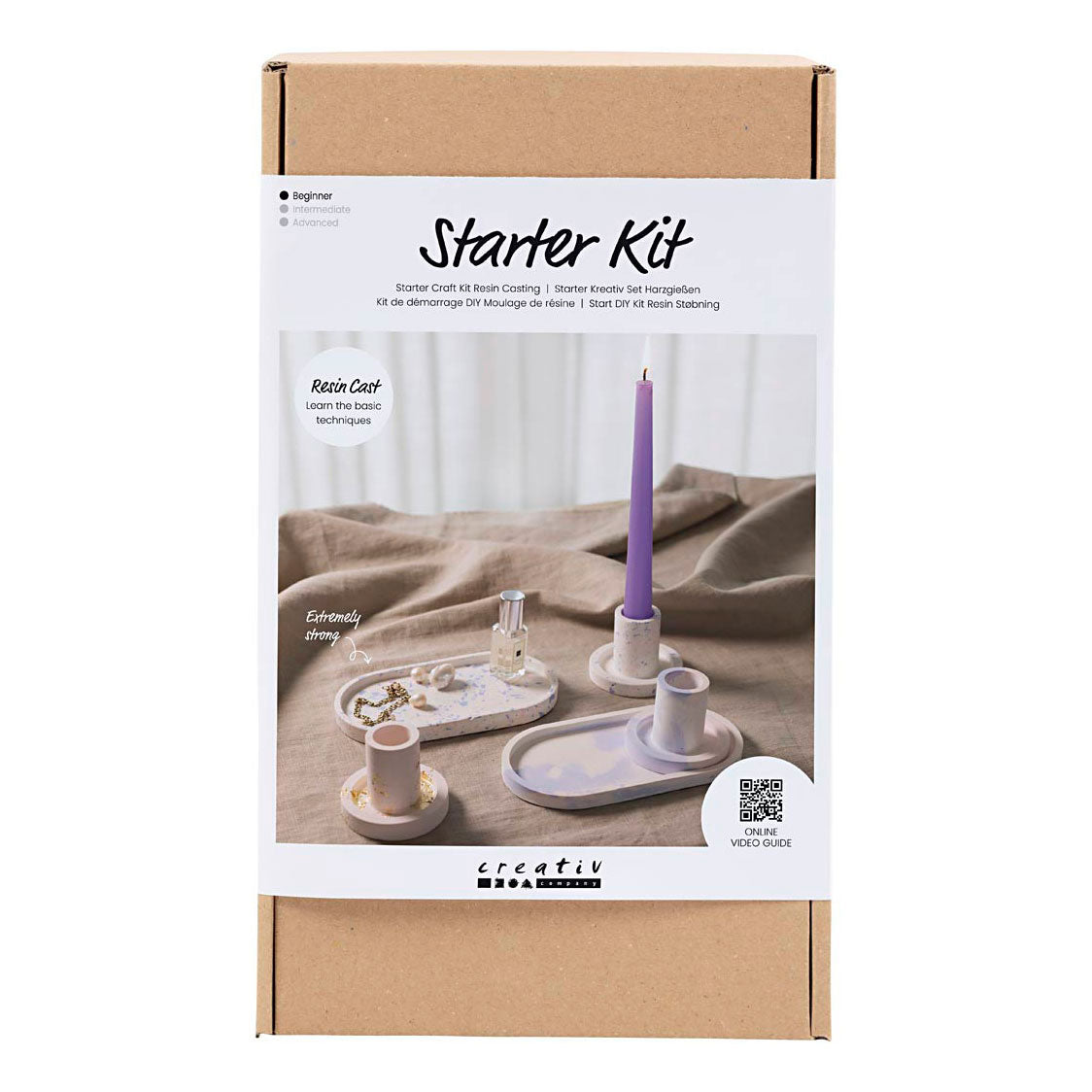 Creativ company starter hobbyset hars gieten kralen