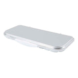 Creativ company https: www.cchobby.nl schilderspalet-met-deksel-afm-27x12-7x2-3-cm-zilver-wit-1-stuk