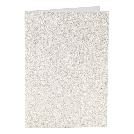 Creativ company https: www.cchobby.nl kaarten-en-enveloppen-afmeting-kaart-10-5x15-cm-afmeting-envelop-11-5x16-5-cm-glitter-120-250-gr-wit-4-set-1-doos