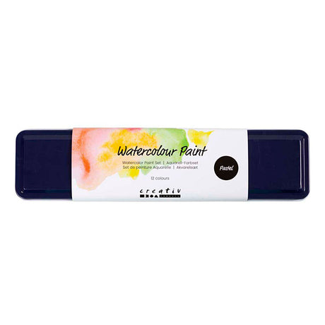 Creativ company aquarel kit pastel colours 12 colour 1 pack