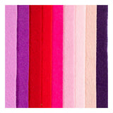 Creativ company hobbyvilt a4 dikte 2mm paars en roze harmonie - 10st.