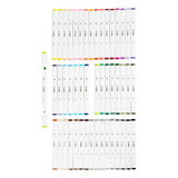 Creativ company tekenstift lijndikte 1+8mm standaardkleuren - 48st.