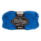 Creativ company katoengaren afm 8 8 l: 80-85 m kobalt blauw - 50gr.