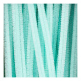 Creativ company chenille 6mm x 30cm licht turquoise - 50st.