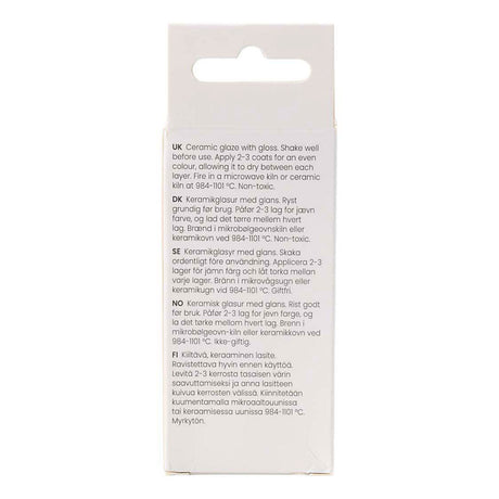 Creativ company keramiek glazuur 984-1101 c dekkend coral - 60ml