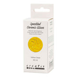 Creativ company gespikkeld keramiek glazuur 999-1060 c dekkend yellow haze - 60ml