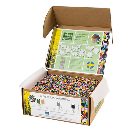 Creativ company https: www.cchobby.nl biobeads-van-nabbi-afm-5x5-mm-medium-standaardkleuren-55000-stuk-1-doos