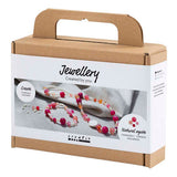 Creativ company https: www.cchobby.nl mini-hobbyset-sieraden-halsketting-en-armband-roze-1-doos
