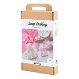 Creativ company hobbyset zeep maken bloemen roze