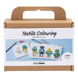 Creativ company https: www.cchobby.nl mini-hobbyset-textieldecoratie-robot-primair-kleuren-1-doos