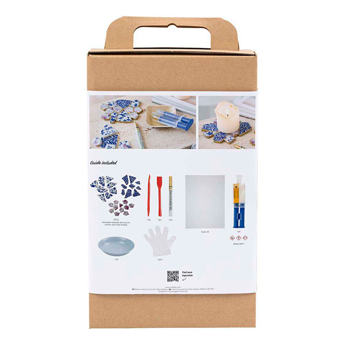 Creativ company https: www.cchobby.nl hobbyset-kintsugi-onderzetter-blauw-goud-lichtrood-wit-1-doos