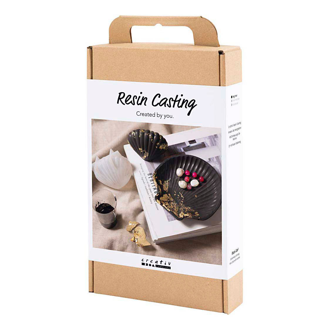 Creativ company https: www.cchobby.nl hobbyset-hars-gieten-mossel-zwart-goud-1-doos