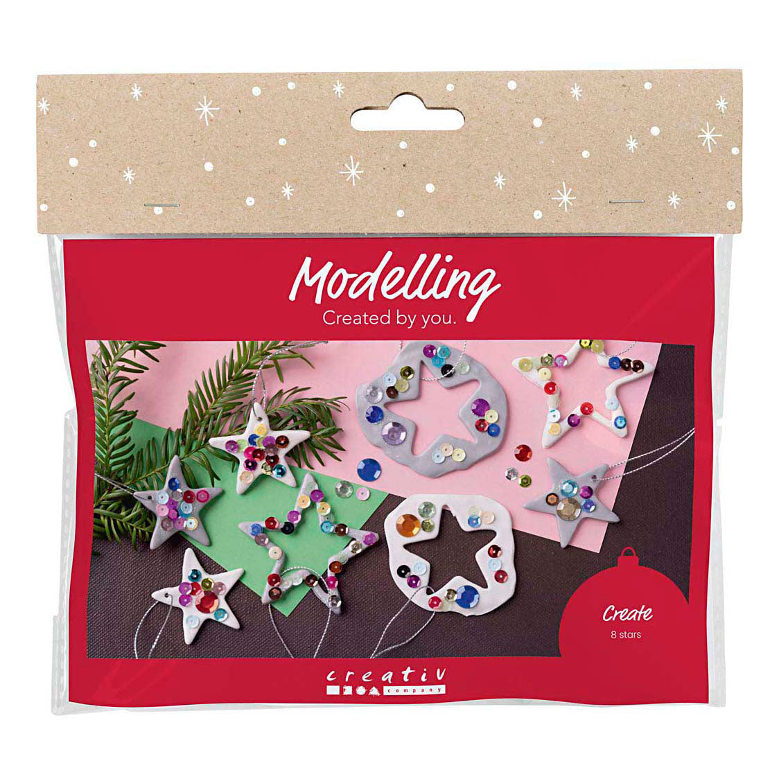 Creativ company https: www.cchobby.nl mini-hobbyset-boetseren-sterren-zilver-wit-1-doos