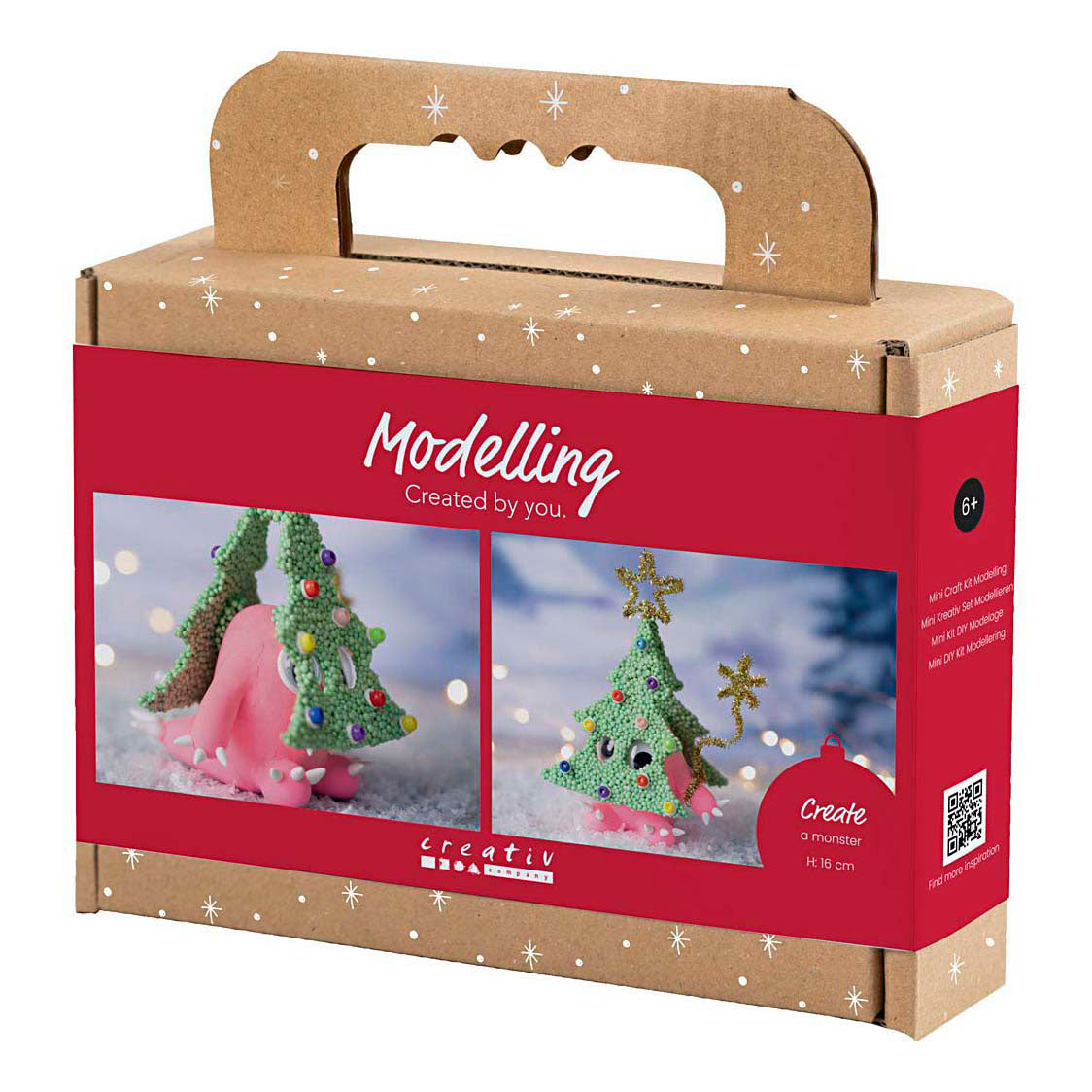 Creativ company https: www.cchobby.nl mini-hobbyset-boetseren-kerstboommonster-diverse-kleuren-1-doos