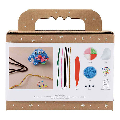 Creativ company https: www.cchobby.nl mini-hobbyset-boetseren-rendiermonster-diverse-kleuren-1-doos