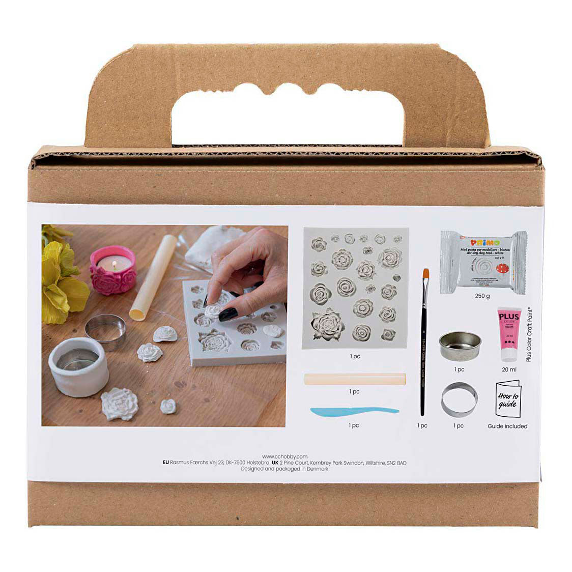 Creativ company https: www.cchobby.nl mini-hobbyset-boetseren-theelichthouders-roze-1-doos