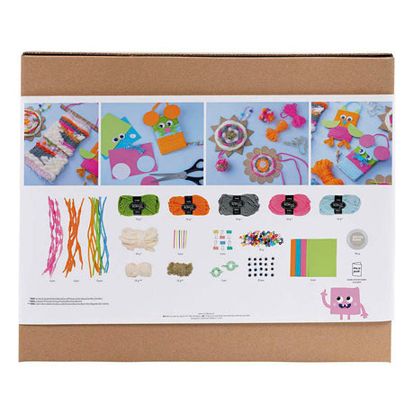 Creativ company https: www.cchobby.nl groepsset-weven-wandbevestigingen-hangers-uilen-muis-diverse-kleuren-1-doos
